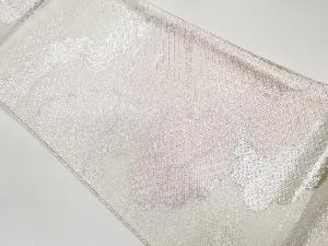 九百佐賀錦雲取り模様織出し袋帯